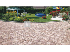 Semmelrock Appia Antica Kombi térkő lávavörös melírozott 8 cm Semmelrock Appia Antica Kombi térkő lávavörös melírozott 8 cm