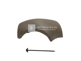 Terrán Standard 3-as eéosztó kúpcserép antracit (rögzítővel) Terrán Standard 3-as eéosztó kúpcserép antracit (rögzítővel)