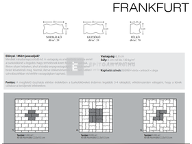 KK Kavics Frankfurt Térkő kezdőkő szürke 22,5x11,25 cm 8 cm KK Kavics Frankfurt Térkő kezdőkő szürke 22,5x11,25 cm 8 cm