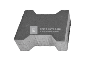 KK Kavics Rotterdam Térkő normálkő antracit 20x16,5 cm 8 cm KK Kavics Rotterdam Térkő normálkő antracit 20x16,5 cm 8 cm