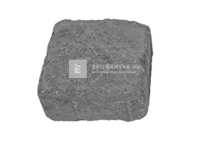 KK Kavics Arrabona Ódon Térkő kocka antracit 16x16 cm 8 cm KK Kavics Arrabona Ódon Térkő kocka antracit 16x16 cm 8 cm