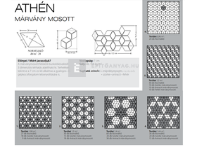 KK Kavics Athén Classic Térkő fehér márványmosott 20x20 cm 7 cm KK Kavics Athén Classic Térkő fehér márványmosott 20x20 cm 7 cm