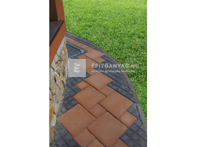 KK Kavics Barcelona Classic Térkő kiskocka antracit 7,5x7,5 cm 6 cm KK Kavics Barcelona Classic Térkő kiskocka antracit 7,5x7,5 cm 6 cm