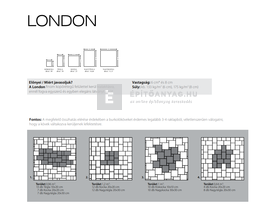 KK Kavics London Classic Térkő kiskocka szürke 10x10 cm 6 cm KK Kavics London Classic Térkő kiskocka szürke 10x10 cm 6 cm