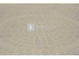 KK Kavics Róma Classic Térkő körív szürke 6 cm KK Kavics Róma Classic Térkő körív szürke 6 cm