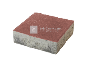 ABeton Borostyán térkő kocka vörös 20x20x6 cm ABeton Borostyán térkő kocka vörös 20x20x6 cm