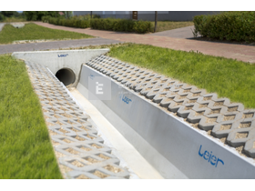 Leier Verde gyeprács szürke 40x60x10 cm Leier Verde gyeprács szürke 40x60x10 cm