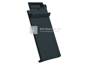 Creaton DOMINO kettőshullámú taréjszellőző cserép Finesse palaszürke üvegmázas Creaton DOMINO kettőshullámú taréjszellőző cserép Finesse palaszürke üvegmázas