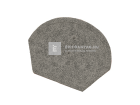 Tondach univerzális lekerekített gerinc kezdő- és lezáróelem FusionProtect szürke-fehér antik Tondach univerzális lekerekített gerinc kezdő- és lezáróelem FusionProtect szürke-fehér antik