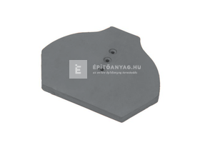 Tondach hornyolt gerinc lezáróelem FusionProtect gránit Tondach hornyolt gerinc lezáróelem FusionProtect gránit