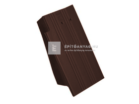 Tondach Kékes Plus egyenesvágású szegőcserép bal FusionProtect sötétbarna Tondach Kékes Plus egyenesvágású szegőcserép bal FusionProtect sötétbarna