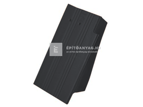 Tondach Kékes Plus egyenesvágású szegőcserép jobb FusionProtect antracit Tondach Kékes Plus egyenesvágású szegőcserép jobb FusionProtect antracit