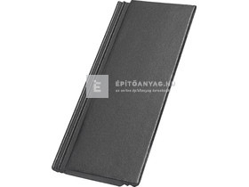 Bramac Tegalit Star félcserép ezüst metál Bramac Tegalit Star félcserép ezüst metál