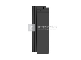 Tondach Inspira félcserép FusionProtect antracit Tondach Inspira félcserép FusionProtect antracit