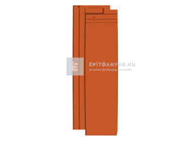 Tondach Inspira félcserép FusionColor terrakotta Tondach Inspira félcserép FusionColor terrakotta