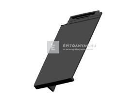 Tondach Inspira szegőcserép bal FusionProtect antracit Tondach Inspira szegőcserép bal FusionProtect antracit