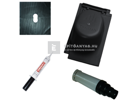 Tondach Inspira csatornaszellőző szett FusionProtect antracit Tondach Inspira csatornaszellőző szett FusionProtect antracit