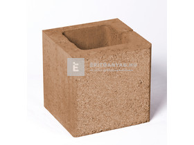 Leier Modern kerítéskő félkő natúr, beige 20x20x20 cm Leier Modern kerítéskő félkő natúr, beige 20x20x20 cm