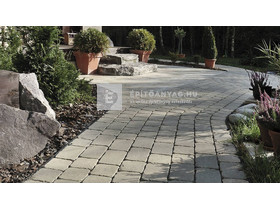 Semmelrock Castello Antico Kombi térkő szürke-fekete 6 cm Semmelrock Castello Antico Kombi térkő szürke-fekete 6 cm