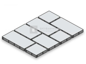 Viastein Sempre Grando Via+ Kombi térkő Clean Protect sötét gyöngyszürke 6 cm Viastein Sempre Grando Via+ Kombi térkő Clean Protect sötét gyöngyszürke 6 cm