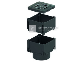 Aco HEXALINE sarokelem műa.rács+csőcsonk Aco HEXALINE sarokelem műa.rács+csőcsonk