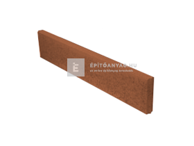 Semmelrock Kerti szegély egyenes tetővel barna 5x20x100 cm Semmelrock Kerti szegély egyenes tetővel barna 5x20x100 cm