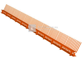 Fésűs szellőzőléc téglavörös Fésűs szellőzőléc téglavörös