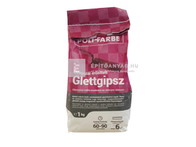 Poli-Farbe Üvegszál erősített glettgipsz 1 kg Poli-Farbe Üvegszál erősített glettgipsz 1 kg