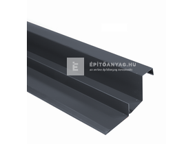 Terrán oromszegély acél antracit 2 m Terrán oromszegély acél antracit 2 m