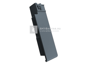 Creaton SIMPLA szegély félcserép bal Finesse palaszürke üvegmázas Creaton SIMPLA szegély félcserép bal Finesse palaszürke üvegmázas