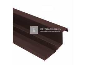 Terrán oromszegély acél gesztenyebarna 2 m Terrán oromszegély acél gesztenyebarna 2 m