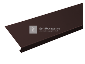 Terrán páracseppentő ereszlemez, acél gesztenyebarna 19x200 cm Terrán páracseppentő ereszlemez, acél gesztenyebarna 19x200 cm