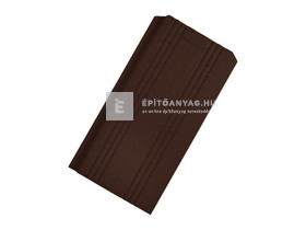 Tondach Kékes Plus egyenesvágású alapcserép FusionProtect sötétbarna Tondach Kékes Plus egyenesvágású alapcserép FusionProtect sötétbarna