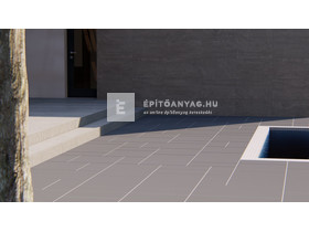 KK Kavics Manufaktúra Manhattan Lap, antracit 60x30x4 cm KK Kavics Manufaktúra Manhattan Lap, antracit 60x30x4 cm