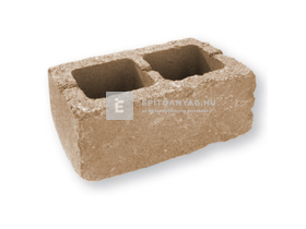 Leier Antik kerítéskő normálkő felezhető, fuoco 20x40x20 cm Leier Antik kerítéskő normálkő felezhető, fuoco 20x40x20 cm