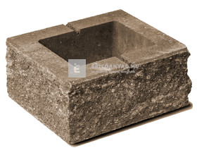 Viastein Avangard VIA+OE 1 Oszlopelem roppantott felülettel mokka árnyalt 25x30x16 cm Viastein Avangard VIA+OE 1 Oszlopelem roppantott felülettel mokka árnyalt 25x30x16 cm