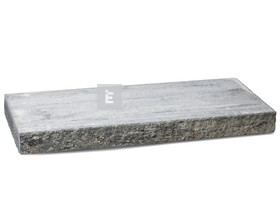 Viastein Avangard VIA+KF Kerítés, oszlop fedlap roppantott felülettel antracit- fehér 60x30x8 cm Viastein Avangard VIA+KF Kerítés, oszlop fedlap roppantott felülettel antracit- fehér 60x30x8 cm