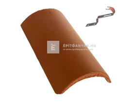 Terrán Danubia kúpcserép ColorSystem fekete (rögzítővel) Terrán Danubia kúpcserép ColorSystem fekete (rögzítővel)