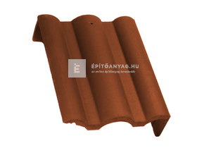 Terrán Danubia Félnyeregtető szegélycserép jobb ColorSystem natúr Terrán Danubia Félnyeregtető szegélycserép jobb ColorSystem natúr