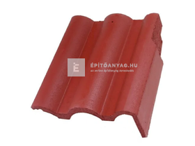 Terrán Danubia Szegélycserép jobb Elegant bordó Terrán Danubia Szegélycserép jobb Elegant bordó