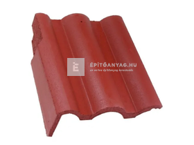 Terrán Danubia Szegélycserép bal Elegant bordó Terrán Danubia Szegélycserép bal Elegant bordó