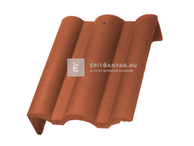 Terrán Renova Plus félnyeregtető szegélycserép bal ColorSystem tégla Terrán Renova Plus félnyeregtető szegélycserép bal ColorSystem tégla