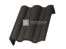 Terrán Renova Plus Félnyeregtető szegélycserép bal ColorSystem fekete Terrán Renova Plus Félnyeregtető szegélycserép bal ColorSystem fekete