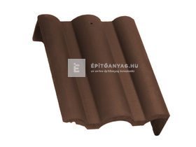 Terrán Renova Plus Félnyeregtető szegélycserép jobb ColorSystem barna Terrán Renova Plus Félnyeregtető szegélycserép jobb ColorSystem barna