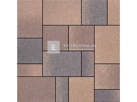 Semmelrock Citytop Kombi térkő, barna mix 6 cm Semmelrock Citytop Kombi térkő, barna mix 6 cm