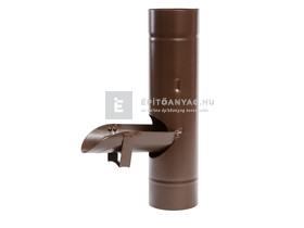 Tondach 100 acél kifolyónyelv barna Tondach 100 acél kifolyónyelv barna