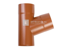 Tondach 100 acél Y betorkolló 72° téglavörös Tondach 100 acél Y betorkolló 72° téglavörös