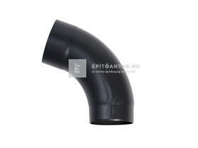 Tondach 100 acél lefolyó könyök 72° antracit Tondach 100 acél lefolyó könyök 72° antracit