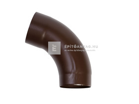Tondach 100 acél lefolyó könyök 72° barna Tondach 100 acél lefolyó könyök 72° barna