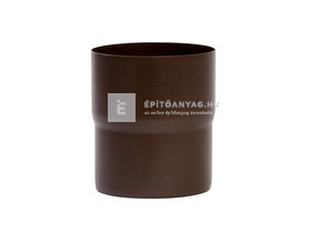 Tondach 100 acél lefolyócső toldó barna Tondach 100 acél lefolyócső toldó barna